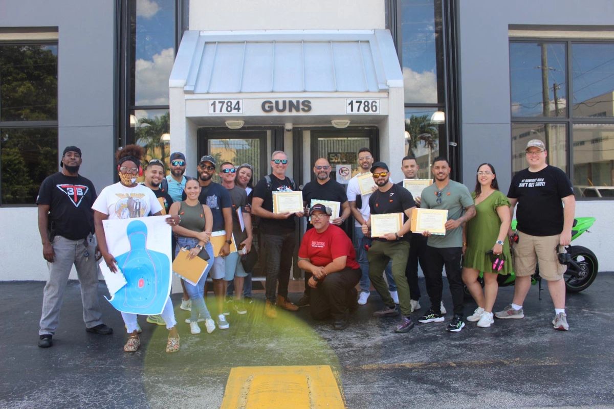 Group concealed carry class at 360 Tactical Miami (photo 25)