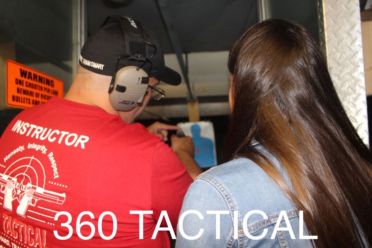 Group concealed carry class at 360 Tactical